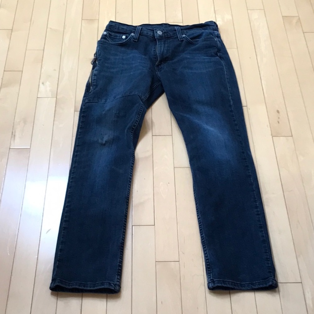 Preowned Levi’s 511 denim Jeans w side zipper pocket- 30x32